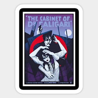 Cabinet Of Dr. Caligari, The (1920) 2 Sticker